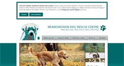 Desktop Screenshot of dogrescuenorfolk.com